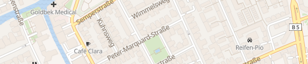 Karte Peter-Marquard-Straße Hamburg