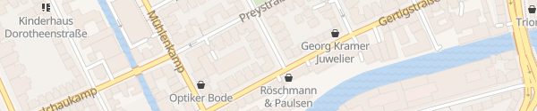 Karte Schinkelstraße Hamburg
