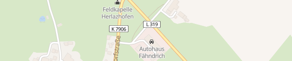 Karte Autohaus Fähndrich Leutkirch im Allgäu