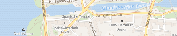 Karte Armgartstraße Hamburg