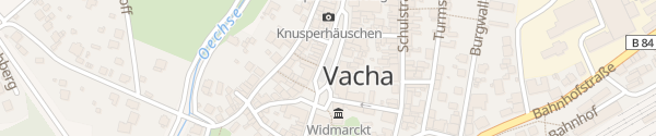Karte Marktplatz Vacha