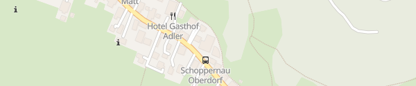 Karte Hotel Hirschen Schoppernau