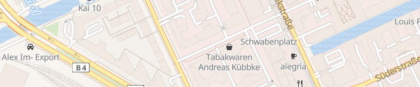 Karte Sachsenfeld Hamburg