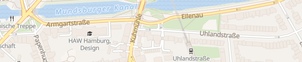 Karte Uhlandstraße Hamburg