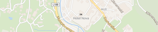 Karte Hotel Nova Gaschurn
