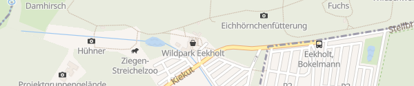 Karte Wildpark Eekholt Heidmühlen