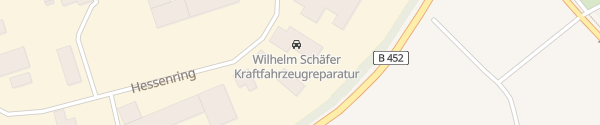 Karte Autohaus Wilhelm Schäfer Eschwege