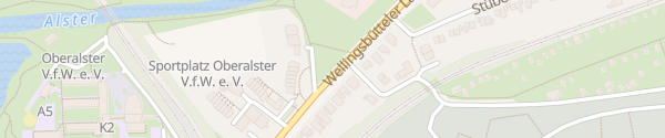 Karte Wellingsbütteler Landstraße Hamburg