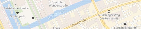Karte BMW Filiale City Süd Hamburg