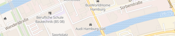 Karte Audi Hamburg Süd Hamburg