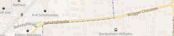 Karte VBB-Betriebsgelände Bordesholm