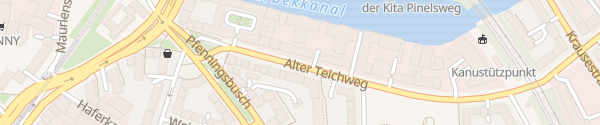 Karte Alter Teichweg Hamburg