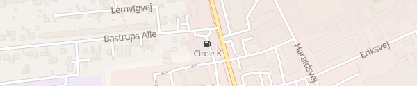 Karte Circle K Århusvej Randers