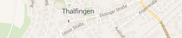 Karte E-Bike Ladestation Elchinger Straße Thalfingen