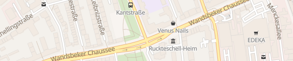 Karte Schnellladesäule Kantstraße Hamburg