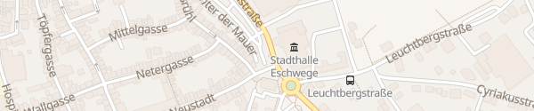 Karte Stadthalle Eschwege Eschwege