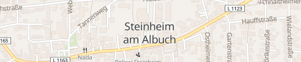 Karte Rathaus Steinheim am Albuch