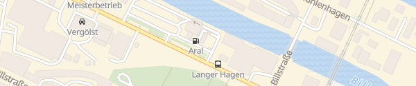 Karte Aral Großmannstraße Hamburg