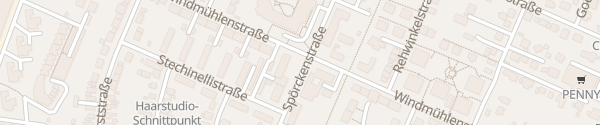 Karte Spörckenstraße Celle