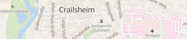 Karte Schloßplatz Crailsheim