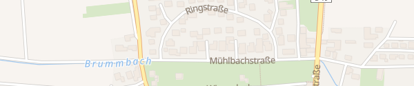 Karte Mühlbachstraße Werneck