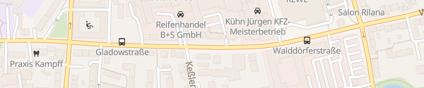 Karte Walddörferstraße 110 Hamburg