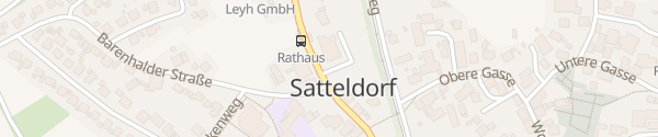 Karte Rathaus Satteldorf