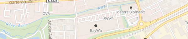 Karte BayWa Aalen