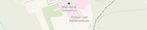 Karte Main-Klinik Ochsenfurt