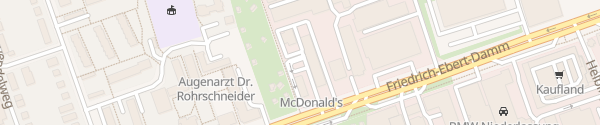 Karte McDonald's Friedrich-Ebert-Damm Hamburg