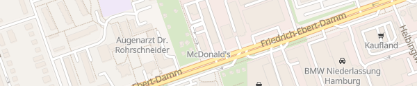 Karte McDonald's Friedrich-Ebert-Damm Hamburg