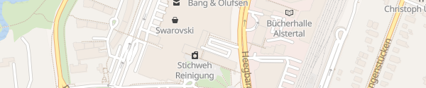 Karte Alstertal Einkaufszentrum Hamburg