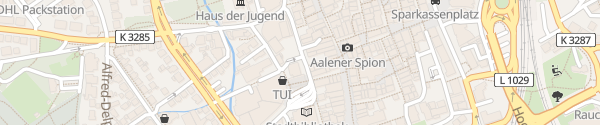 Karte Kreissparkasse Ostalb Filiale Gmünder Straße Aalen