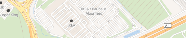 Karte IKEA Moorfleet Hamburg
