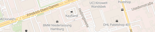 Karte Kaufland Hamburg-Wandsbek Hamburg