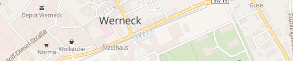 Karte Balthasar-Neumann-Straße Werneck