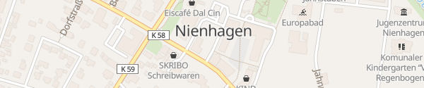 Karte Rathaus Nienhagen