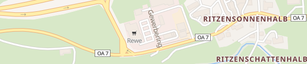 Karte REWE Weitnau