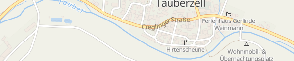 Karte Tauberzell Adelshofen