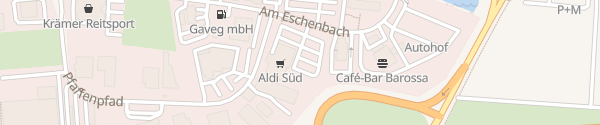 Karte ALDI Süd Werneck