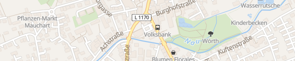 Karte Besucherparkplatz Volksbank Alb Langenau