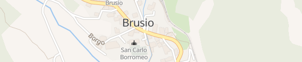 Karte Municipio Brusio