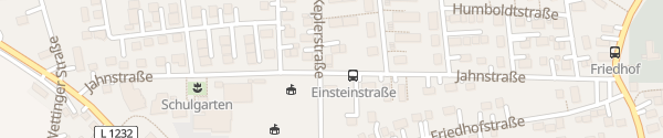 Karte Keplerstraße Langenau
