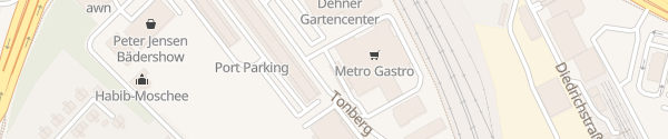 Karte Metro Gastro Kiel