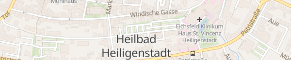 Karte Krankenhaus Heilbad Heiligenstadt