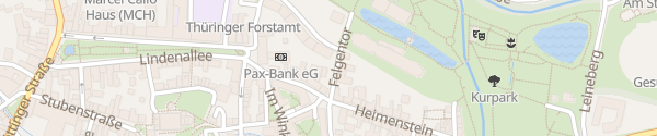 Karte Felgentor Heilbad Heiligenstadt