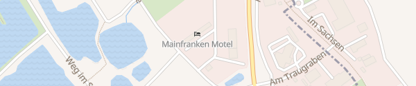 Karte Mainfranken Motel Marktsteft