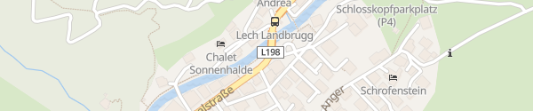 Karte Dorf Lech