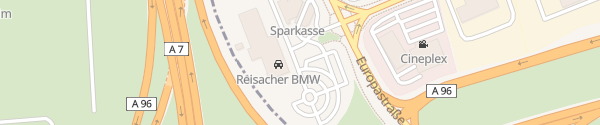 Karte BMW Reisacher Memmingen