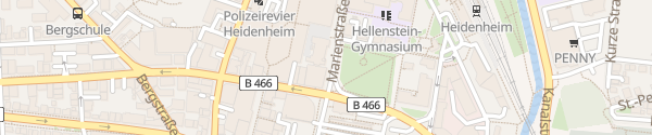 Karte HZ Pressehaus Heidenheim